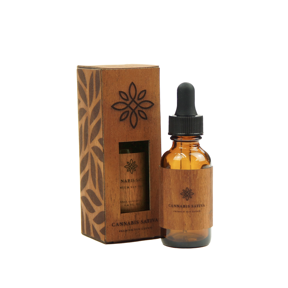 Cannabis Sativa Drops Retail Box & Label
