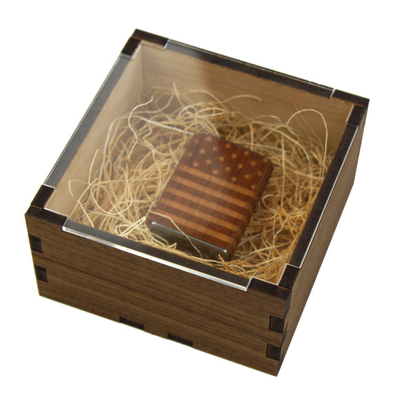 America Zippo Lighter Box
